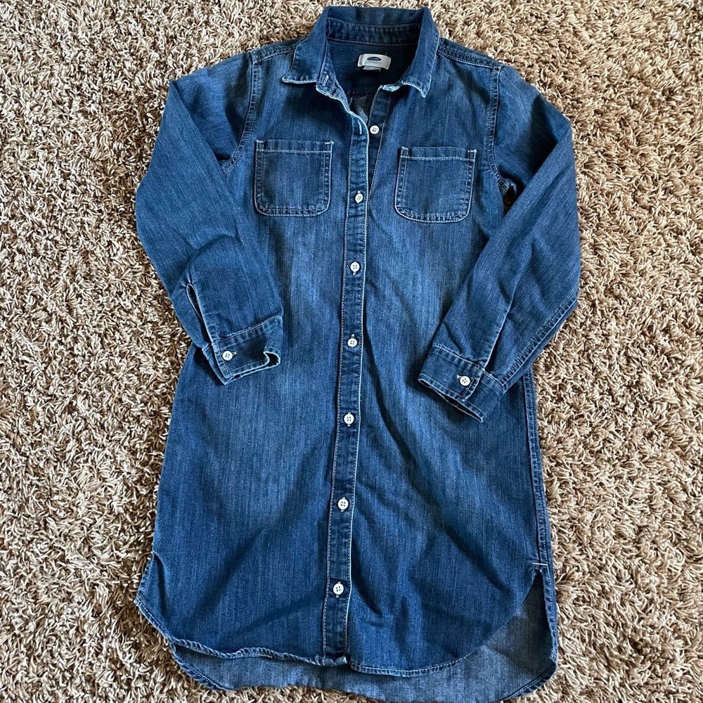 Denim cute dress